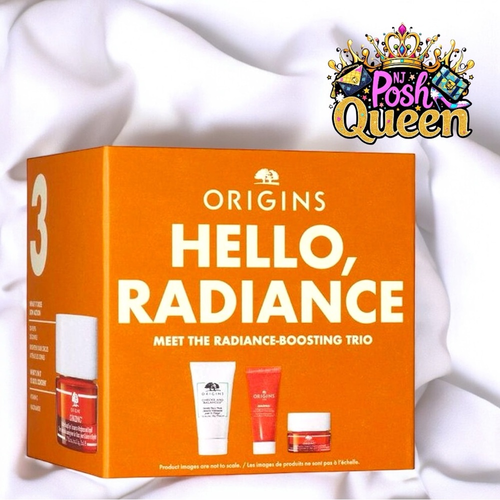 Origins Hello Radiance Best Skincare Set - 3pc